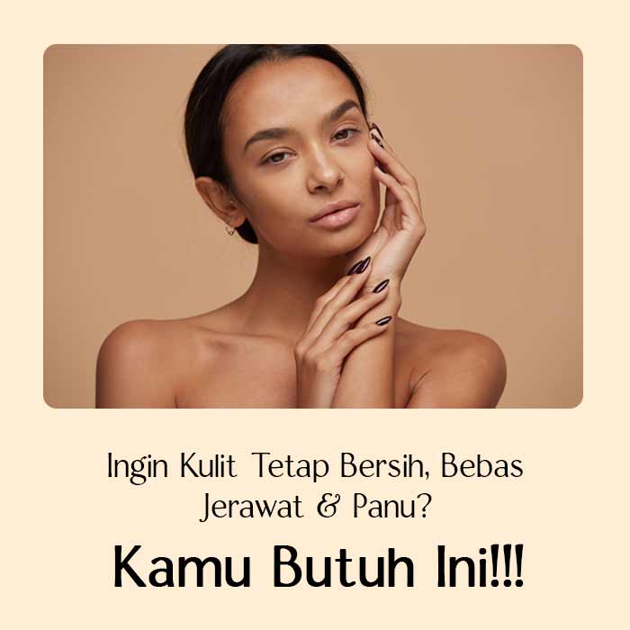 Ingin kulit tetap bersih, bebas jerawat dan panu? Kamu butuh Mouluss Natural Skin